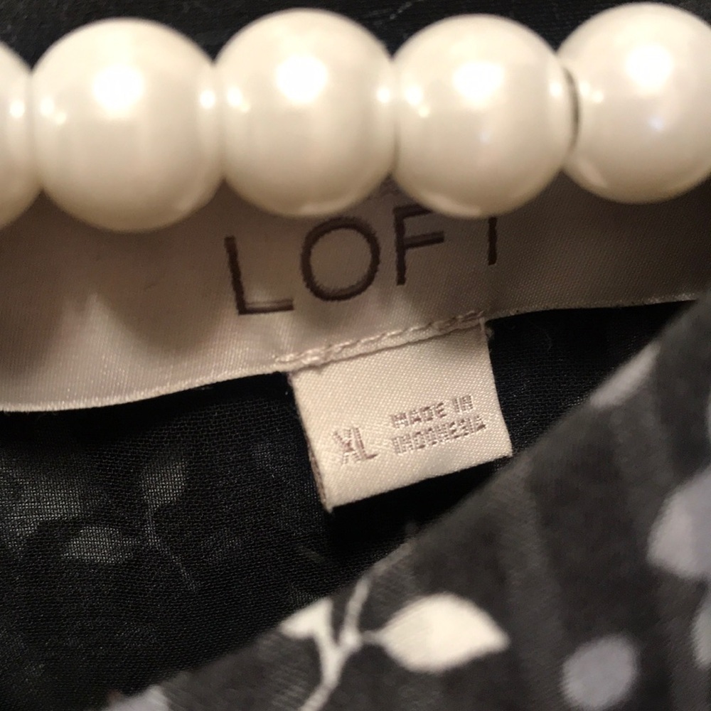 Loft XL Racerback with Ruffle Detail. - Picture 3 of 7
